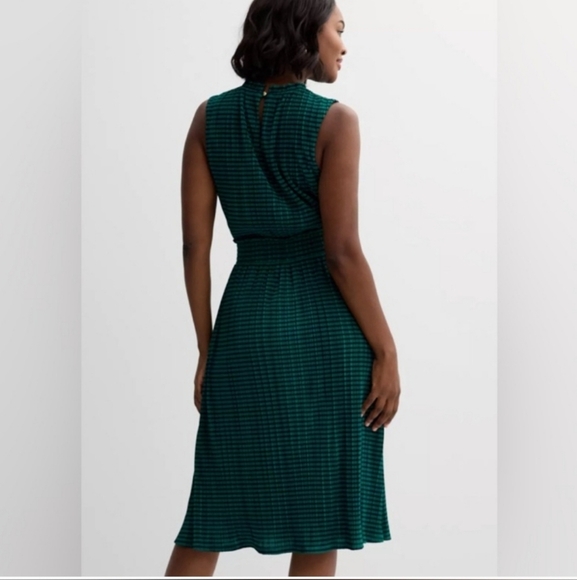 NEW Draper James Smocked Waist Sleeveless Midi Dress, Sz S - Picture 2 of 9